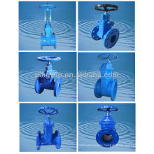 jis 10k cast iron gate valve dn100 drawing made in china
